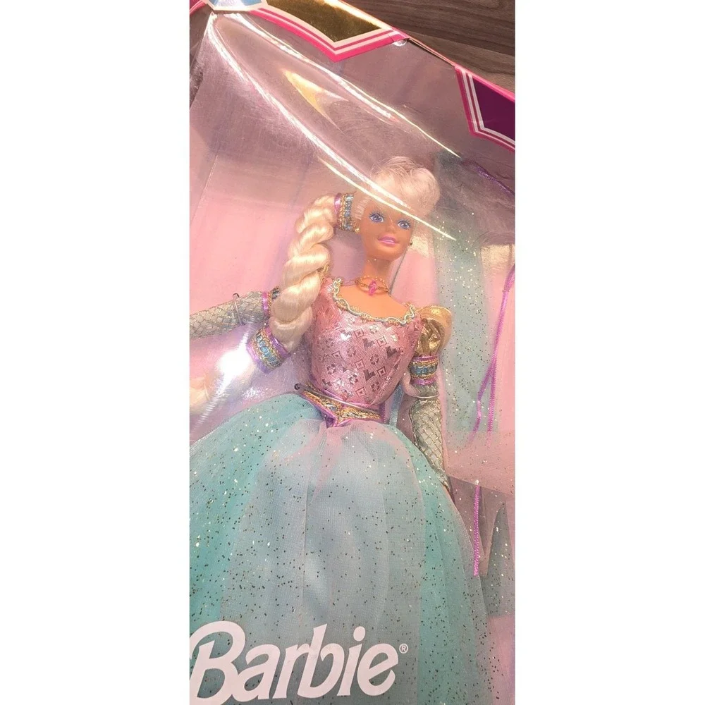 Mattel 1994 Barbie Rapunzel Doll Children's Collector Series New Dented Box